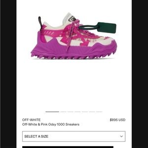 OFF WHITE SHOES FOR SALE BRAND NEW NEVER WORN